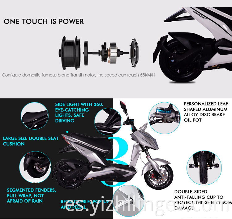 Motor de calidad superior de clase de primera clase bicicleta de carretera eléctrica para niña Scooter de dos ruedas Lithium CE Electronic ladrón de ladrones LED 6-8H